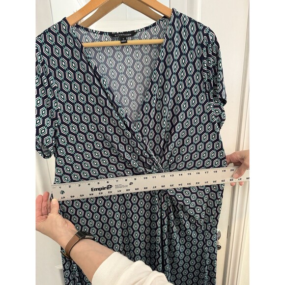 41Hawthorn Maxi Dress‎ Women’s Plus Size 1X Short Sleeve Waist Knot Stretchy - Picture 8 of 10